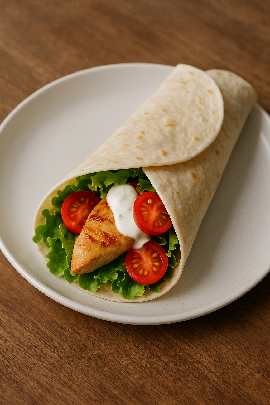 Kuřecí wrap se zeleninou